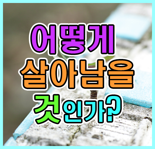 어떻게 살아남을 것인가