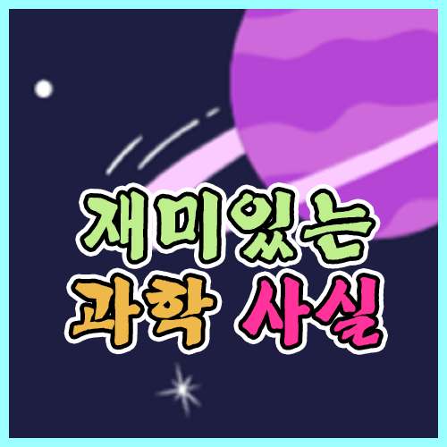 재미있는 과학 사실